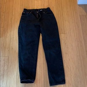 Black Levi’s jeans!